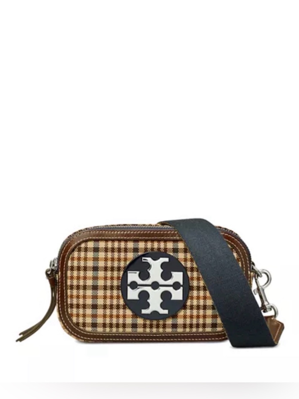 Tory Burch Multicolor Miller Plaid Mini Crossbody Bag - Picture 15 of 15